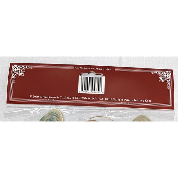 1 DOZEN ANGELS 13" by Shackman Double Sided Christmas Ornaments Die Cut JUMBO - Picture 4 of 5